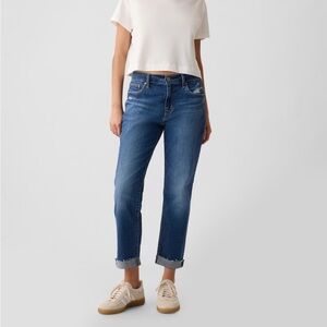 Girlfriend mid rise jeans